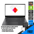 HP Omen 16 - N0053AX Gaming Laptop (Mica Silver) | 16.1" QHD | Ryzen 7 6800H | 16 GB RAM | 512 GB SSD | RTX 3060 | Windows 11 Home | MS Office Home & Student 2021 | HP Omen Transceptor 15” Backpack (Black) - Nectostry