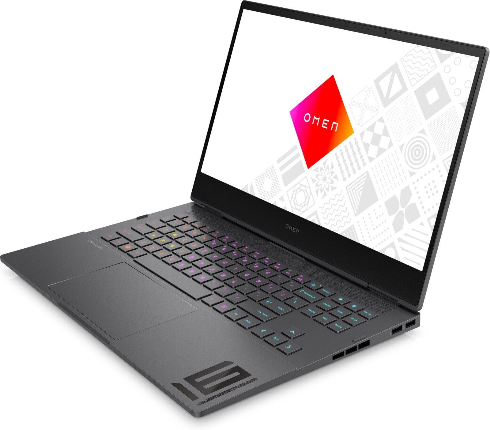 HP Omen 16 - N0081AX Gaming Laptop (Mica Silver) | 16.1” QHD IPS (2560 x 1440) | Ryzen™ 7 6800H | 16GB RAM | 512GB SSD | RTX 3060 | Windows 11 Home | MS Office Home & Student 2021 | HP Travel 18L 15.6 Backpack (Iron Grey) - Nectostry