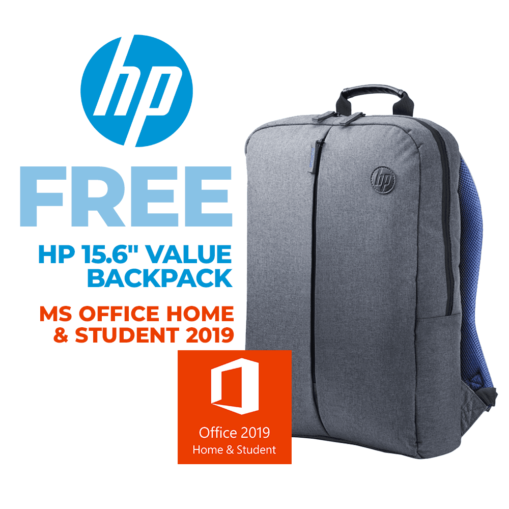 HP PAVILION 15 - DK2054TX GAMING LAPTOP (SHADOW BLACK) | 15.6" FHD | i7 - 11370H | 8GB DDR4 | 512GB SSD + 1TB HDD | RTX 3050 | WIN 10 + MS OFFICE HOME & STUDENT HP PRELUDE TOPLOAD BAG - Nectostry