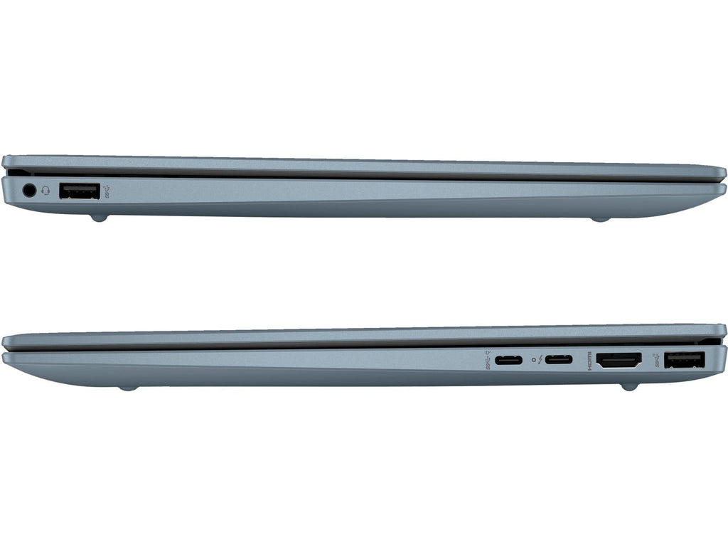 HP PAVILION Plus 14 - EW0070TU Laptop (Moonlight Blue) | 14" 2.8K (2880X1800) | i7 - 1355U | 16GB RAM | 512GB SSD | Intel Iris XE | Windows 11 Home | MS Office Home & Student 2021 | HP Prelude Topload Bag - Nectostry