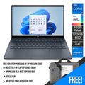 HP Pavilion X360 14 - EK0123TU 2 - In - 1 Laptop (Space Blue) | 14" FHD (1920 x 1080) | i7 - 1255U | 16GB RAM | 512GB SSD | Intel Iris Xe Graphics | Windows 11 Home | MS Office H&S 2021 | Stylus Pen | HP Prelude 15.6 - Inch Topload Bag - Nectostry