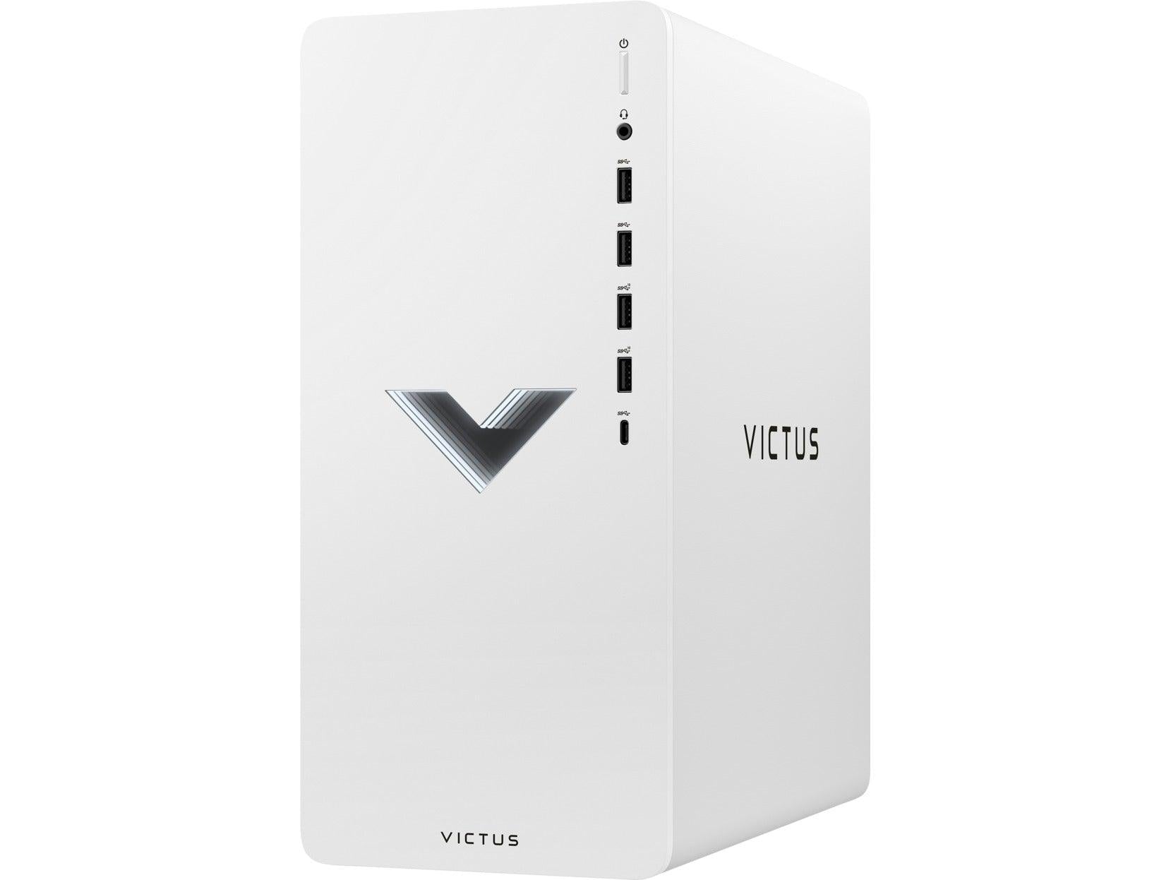 HP Victus 15L TG02 - 0036D 3.90GHZ 6 Cores AMD Ryzen 5 5600G 512GB SSD Gaming Desktop PC (Ceramic White) + MS Office Home & Student 2021 - Nectostry