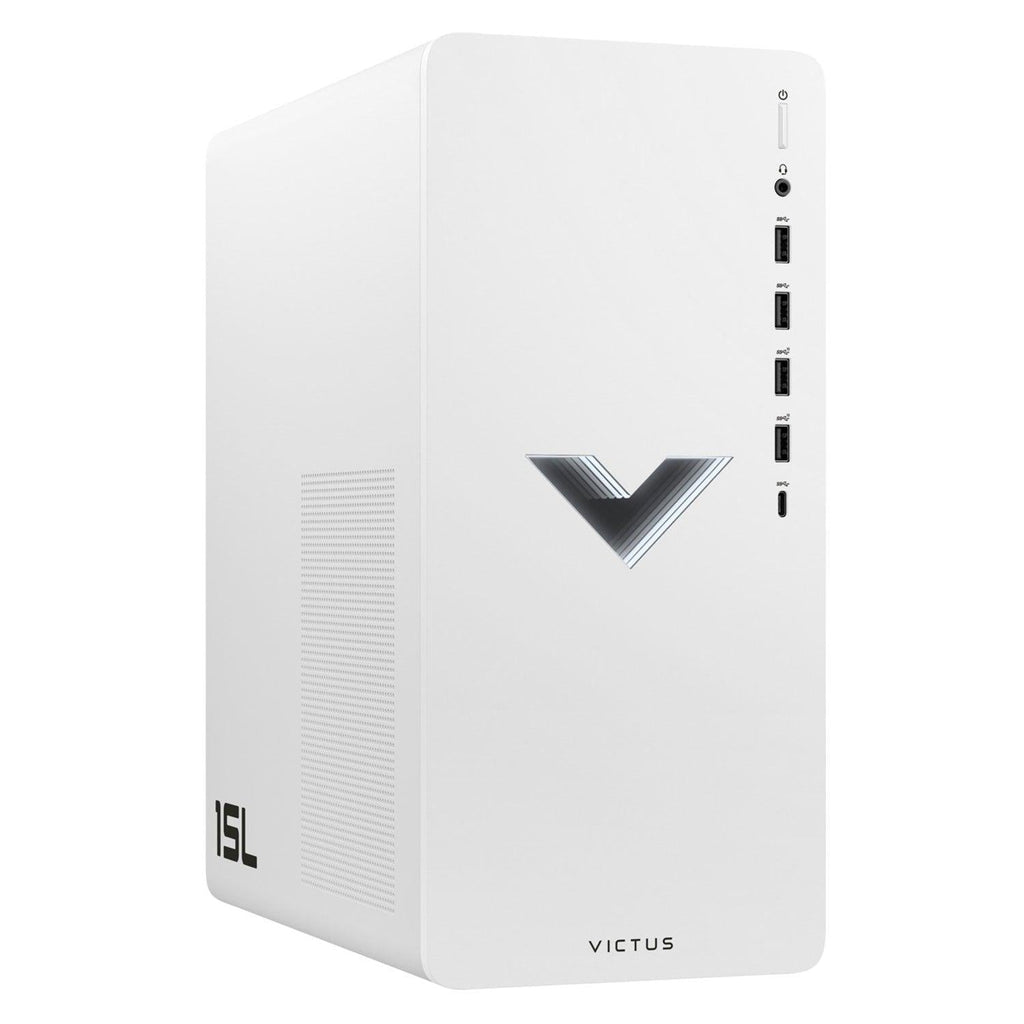HP Victus 15L TG02 - 0036D 3.90GHZ 6 Cores AMD Ryzen 5 5600G 512GB SSD Gaming Desktop PC (Ceramic White) + MS Office Home & Student 2021 - Nectostry
