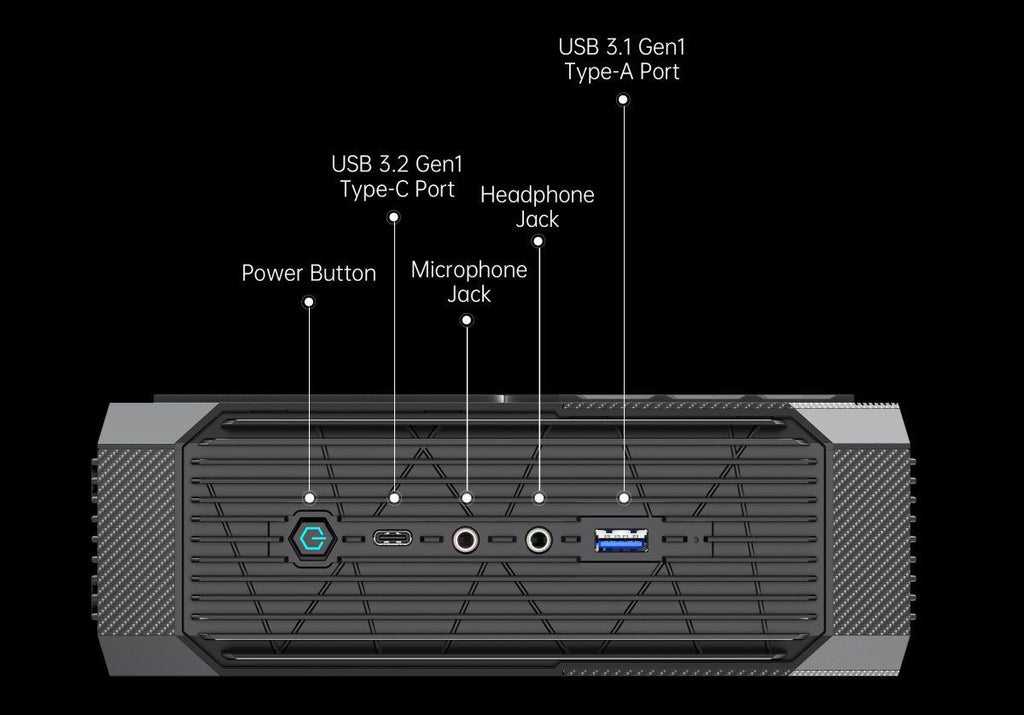 Minisforum Neptune Series HX99G Ryzen 9 6900HX 32GB RAM 1TB SSD AMD Radeon RX 6600M Mini Gaming PC