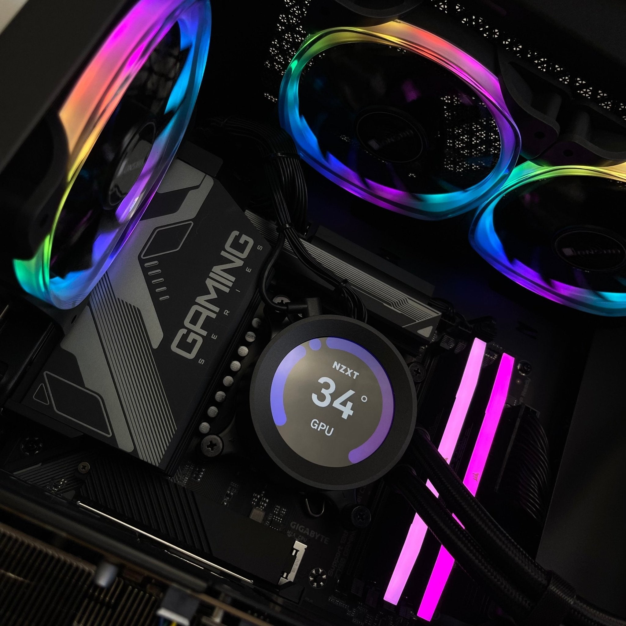 I Gaming Computer | Intel Core i7 14700KF | RTX 4080 16GB | Corsair 5000D Black - Nectostry