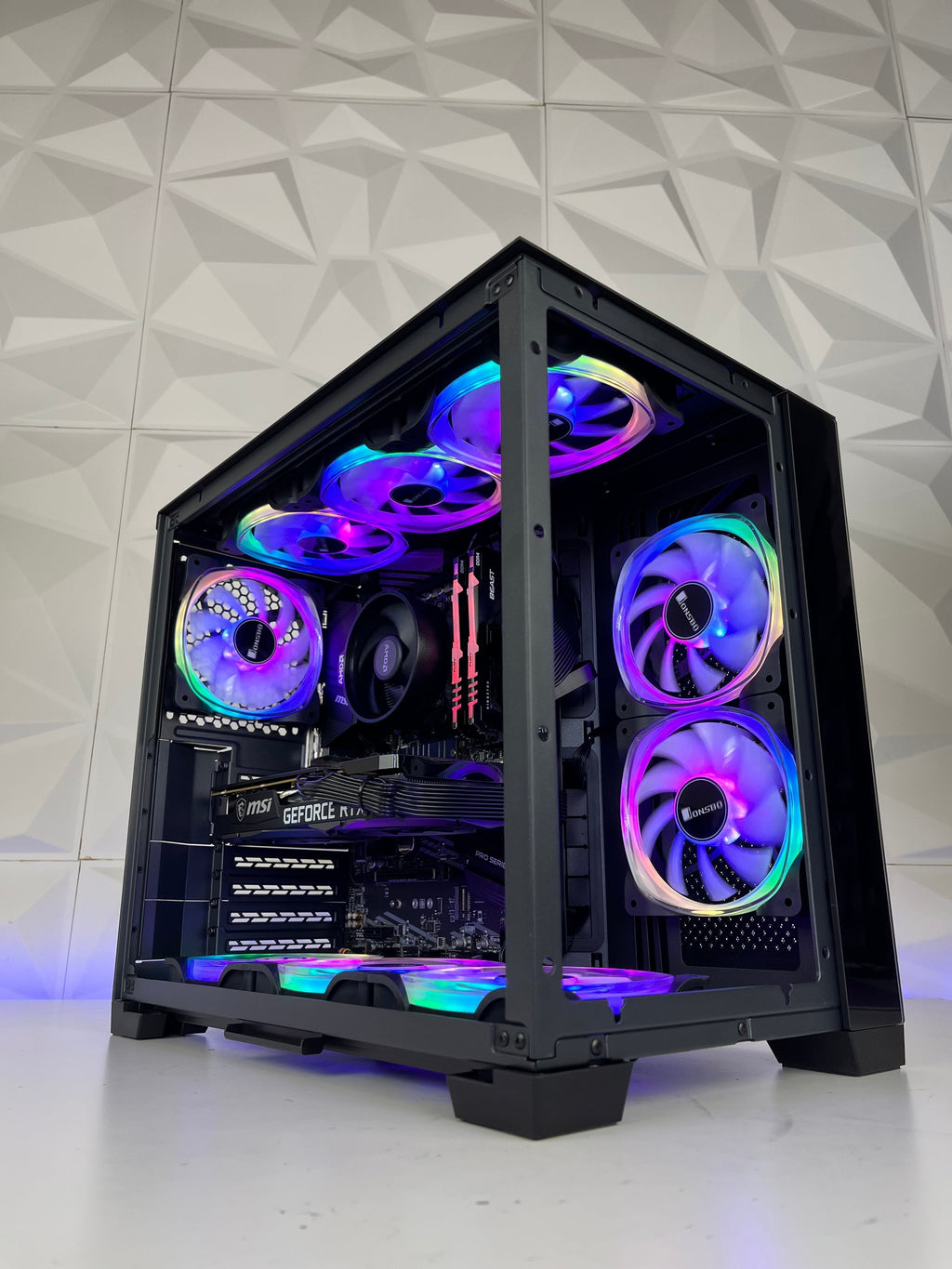 I Gaming Computer | RTX 4060/ RTX 4060 Ti | AMD Ryzen 5 | SP8 Crystal - Nectostry
