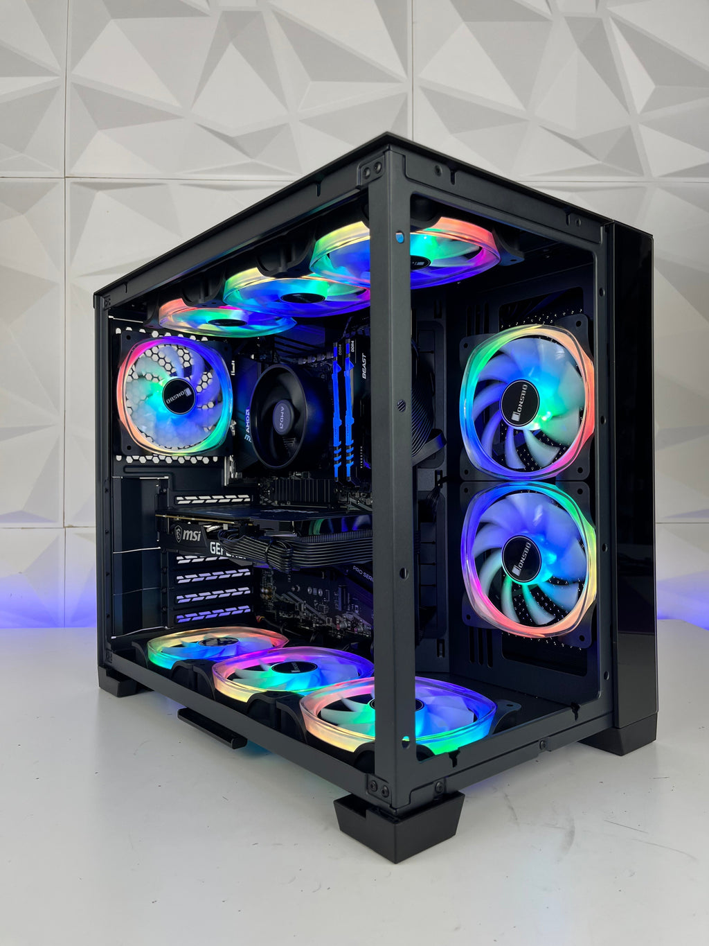I Gaming Computer | RTX 4060/ RTX 4060 Ti | AMD Ryzen 5 | SP8 Crystal - Nectostry