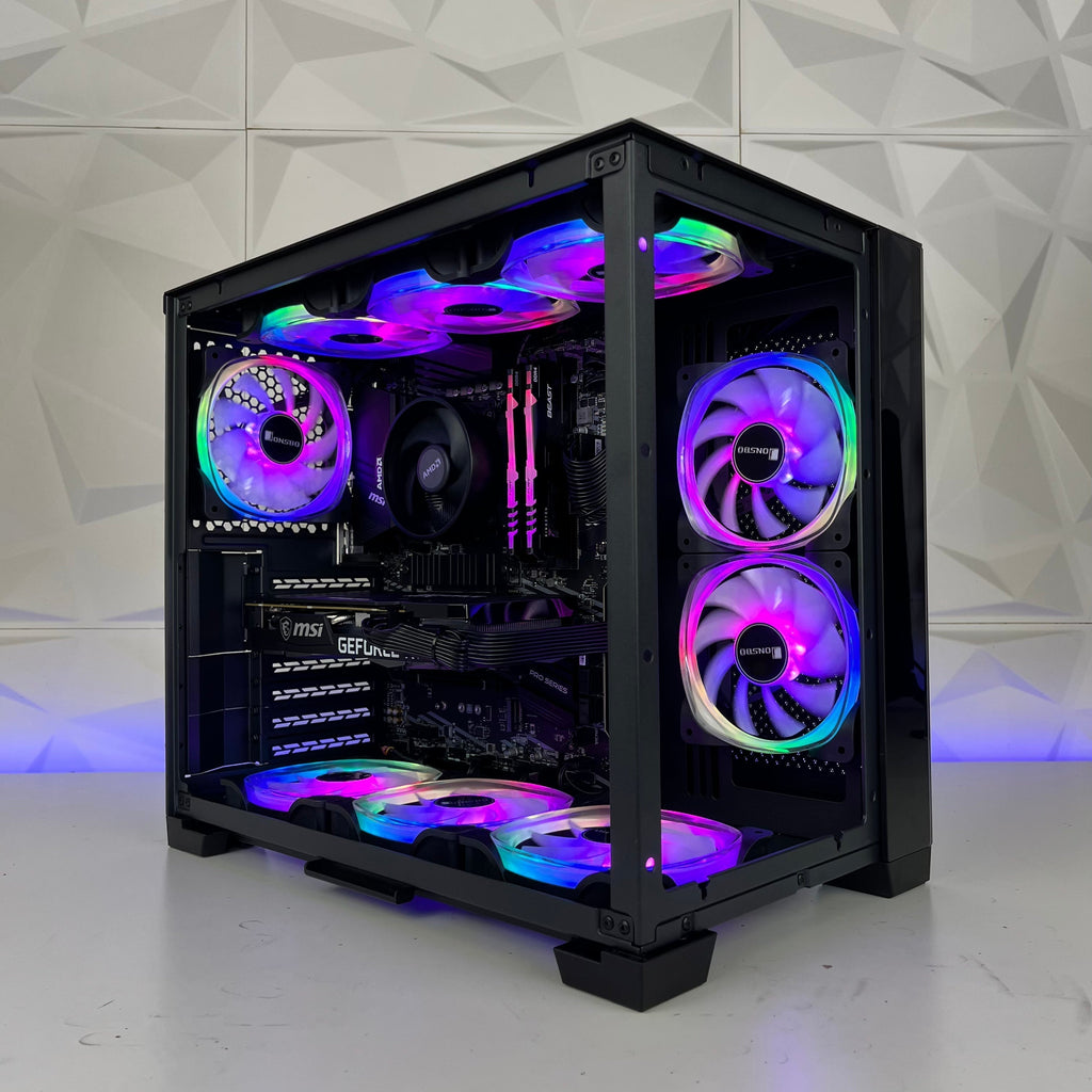 I Gaming Computer | RTX 4060/ RTX 4060 Ti | AMD Ryzen 5 | SP8 Crystal - Nectostry