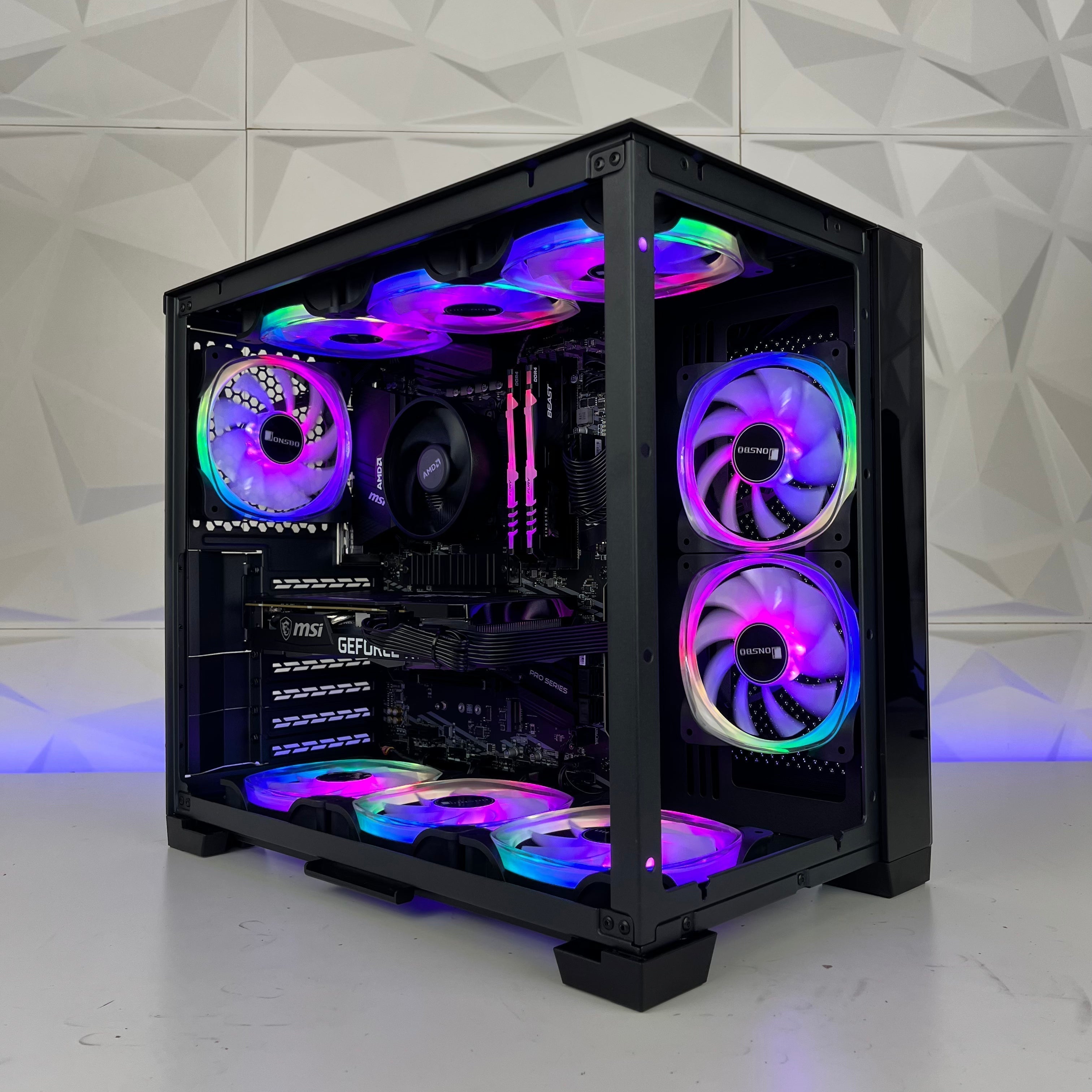 I Gaming Computer | RTX 4060/ RTX 4060 Ti | AMD Ryzen 5 | SP8 Crystal - Nectostry