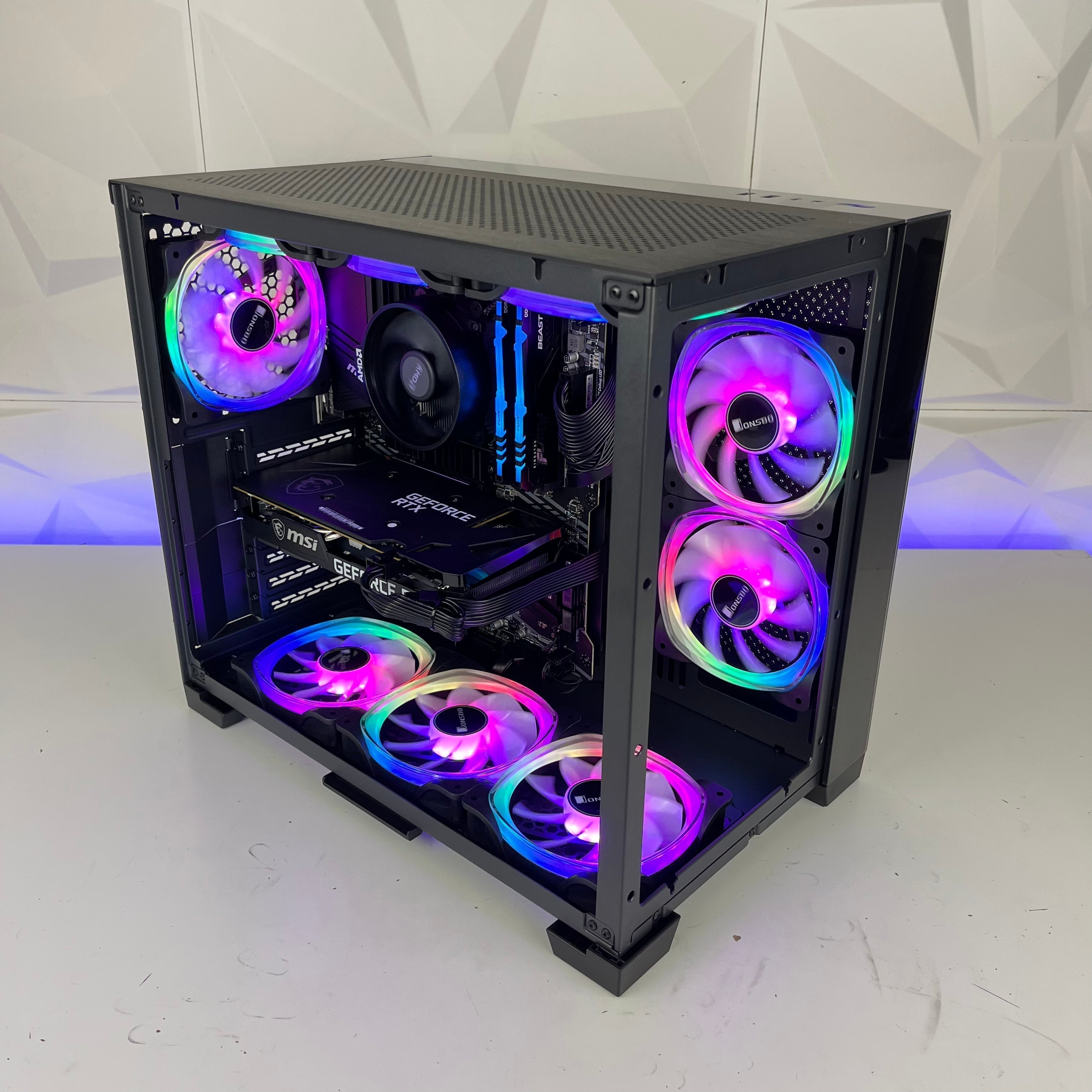 I Gaming Computer | RTX 4060/ RTX 4060 Ti | AMD Ryzen 5 | SP8 Crystal - Nectostry
