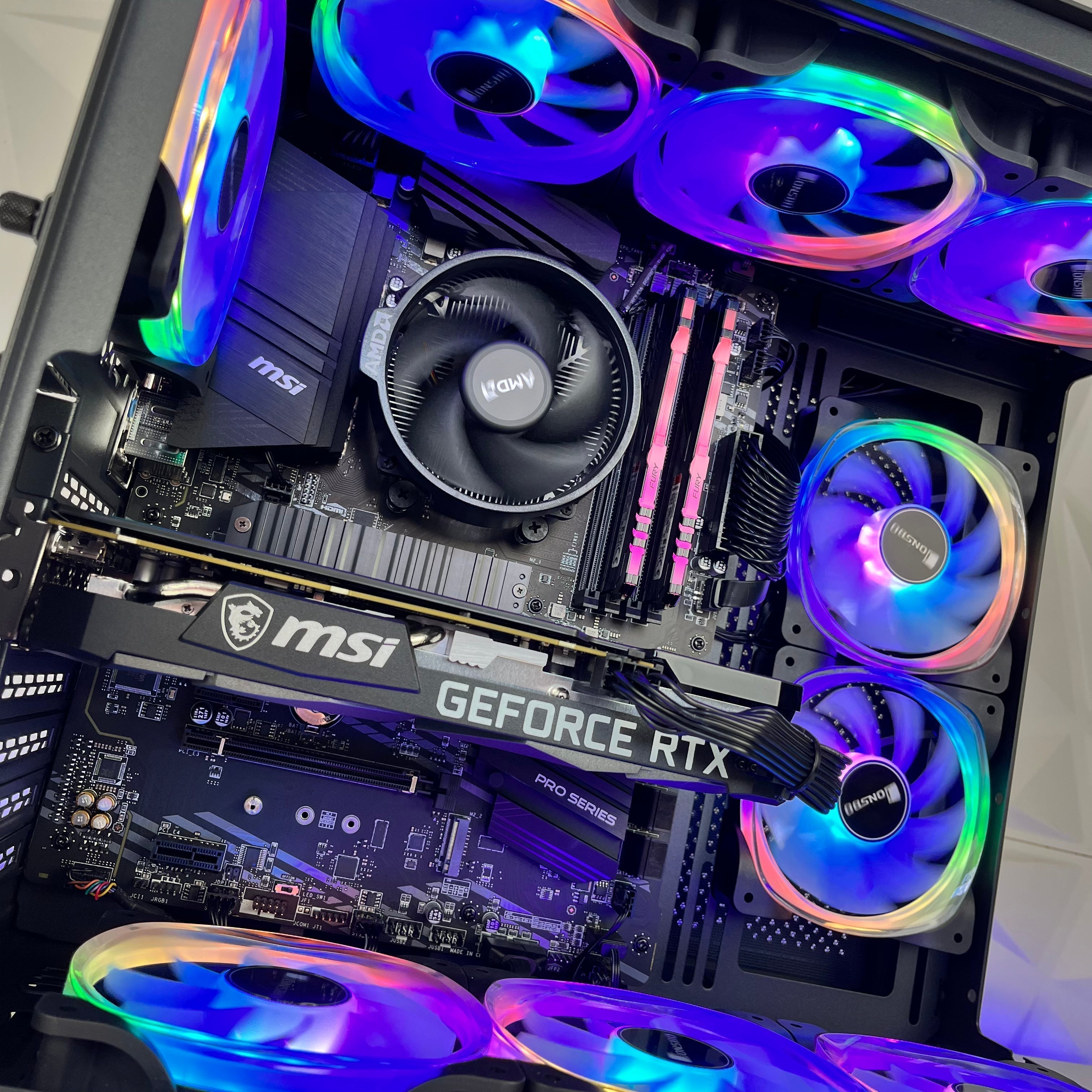 I Gaming Computer | RTX 4060/ RTX 4060 Ti | AMD Ryzen 5 | SP8 Crystal - Nectostry