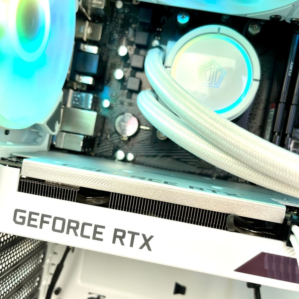 I Gaming Computer | Ryzen 5 5600 | RTX 4060/4060 Ti Ultra OC | Arctic White - Nectostry