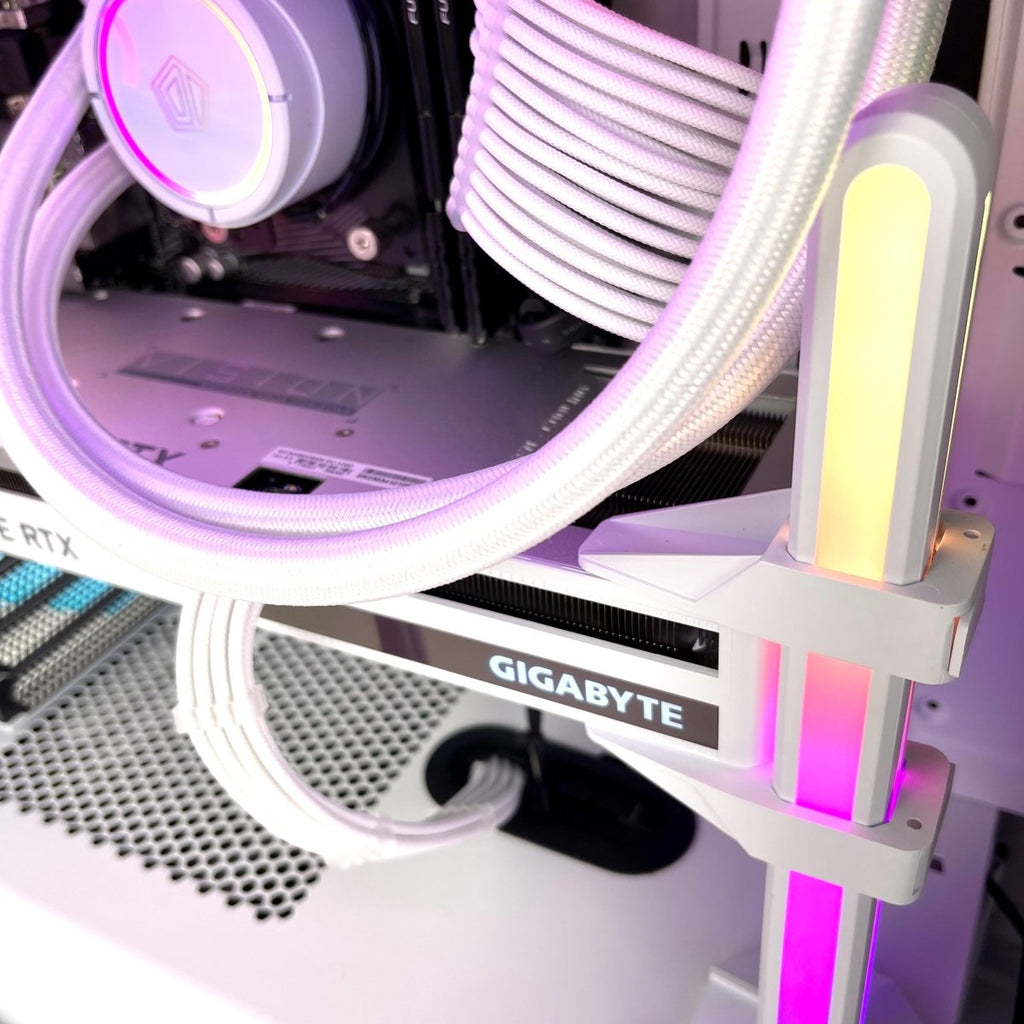 I Gaming Computer | Ryzen 5 5600 | RTX 4060/4060 Ti Ultra OC | Arctic White - Nectostry
