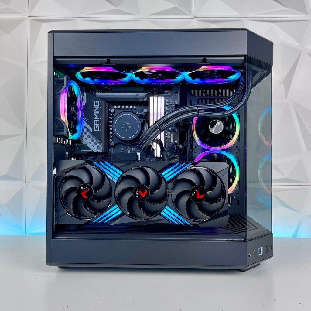 IGaming Core i5/i7 14700KF | RTX 4060 Ti - 4070 Ti super | 32GB DDR5 Ram | Hyte 60 Pro Black - Nectostry