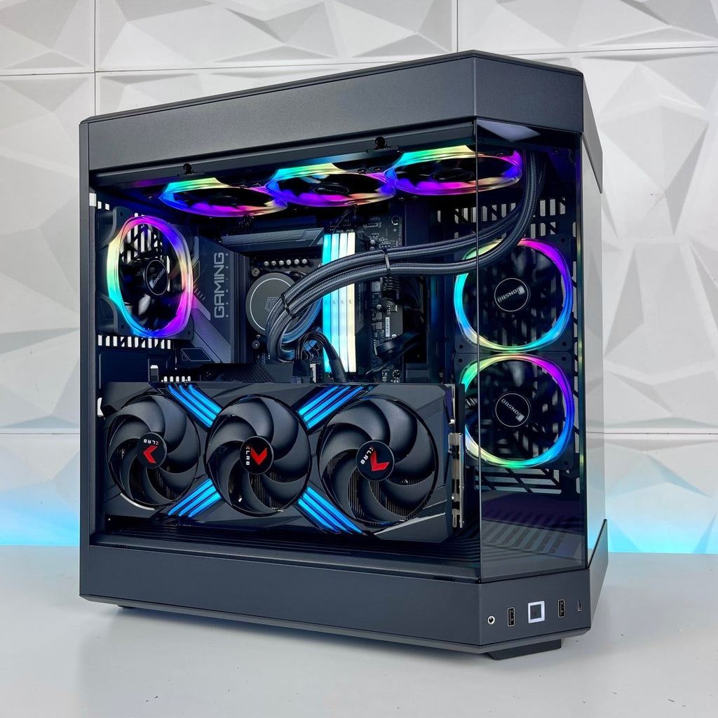 IGaming Core i7/i9 14900KF | RTX 4080 - 4090 | DDR5 Ram | Hyte 60 Pro Black - Nectostry