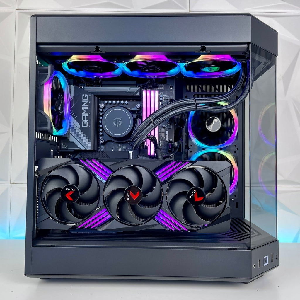 IGaming Core i7/i9 14900KF | RTX 4080 - 4090 | DDR5 Ram | Hyte 60 Pro Black - Nectostry