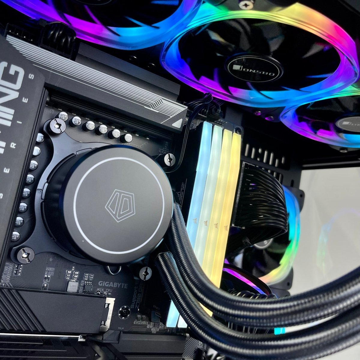 IGaming Core i7/i9 14900KF | RTX 4080 - 4090 | DDR5 Ram | Hyte 60 Pro Black - Nectostry