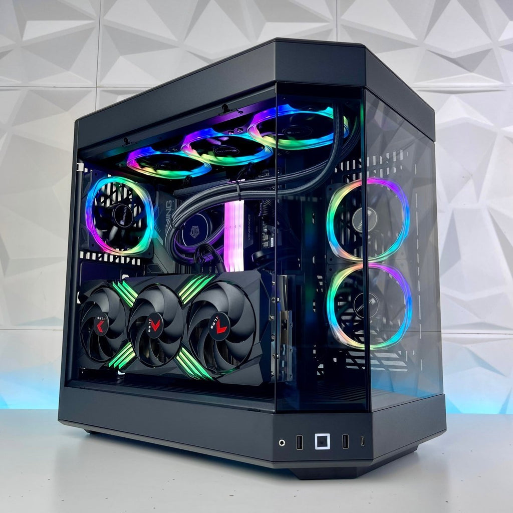 IGaming Core i7/i9 14900KF | RTX 4080 - 4090 | DDR5 Ram | Hyte 60 Pro Black - Nectostry