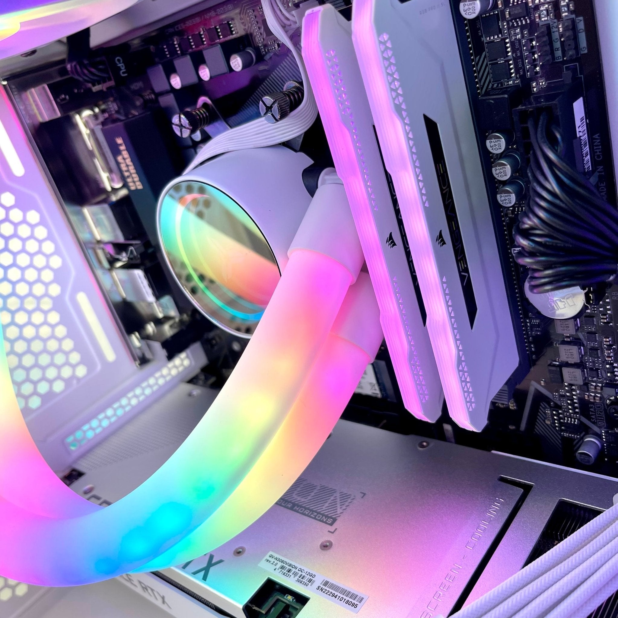 IGaming Intel Core i5 | RTX 4060/4060 Ti | TD300 Crystal White - Nectostry