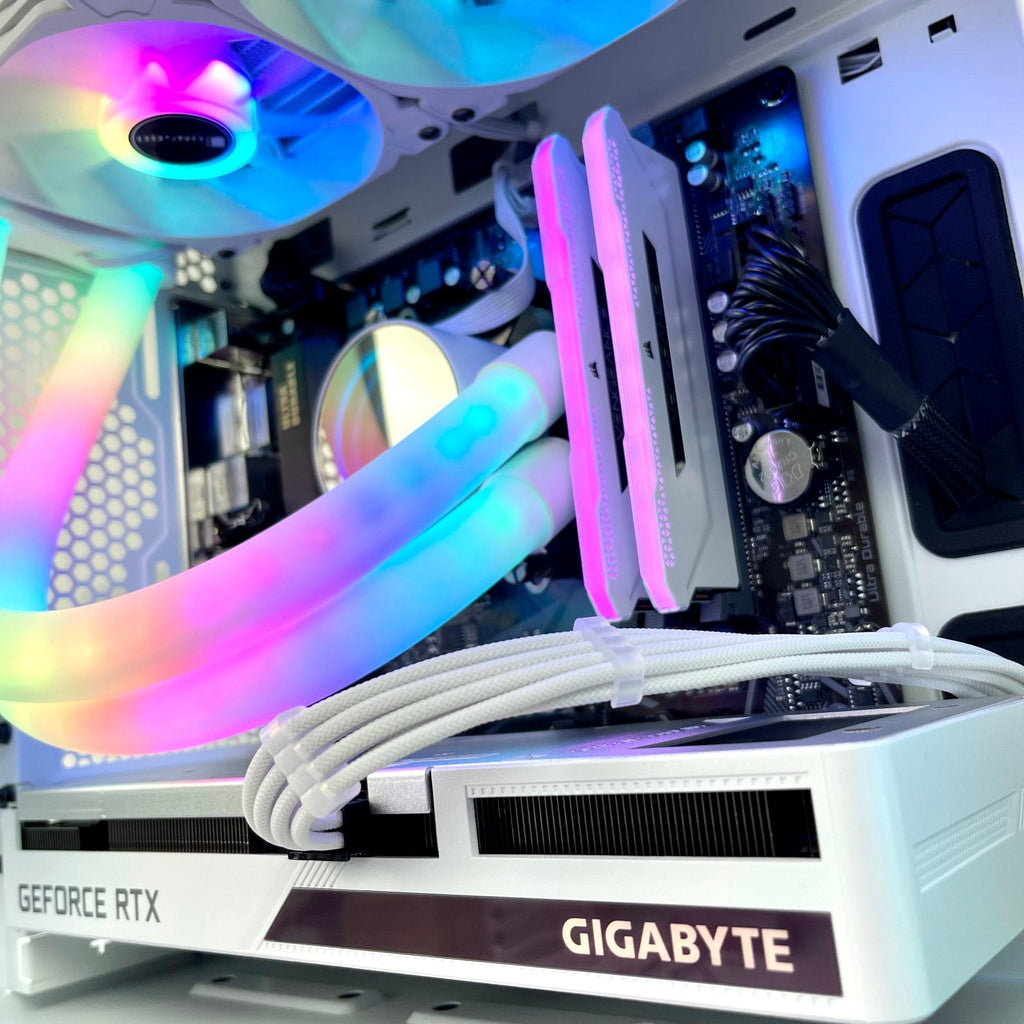 IGaming Intel Core i5 | RTX 4060/4060 Ti | TD300 Crystal White - Nectostry