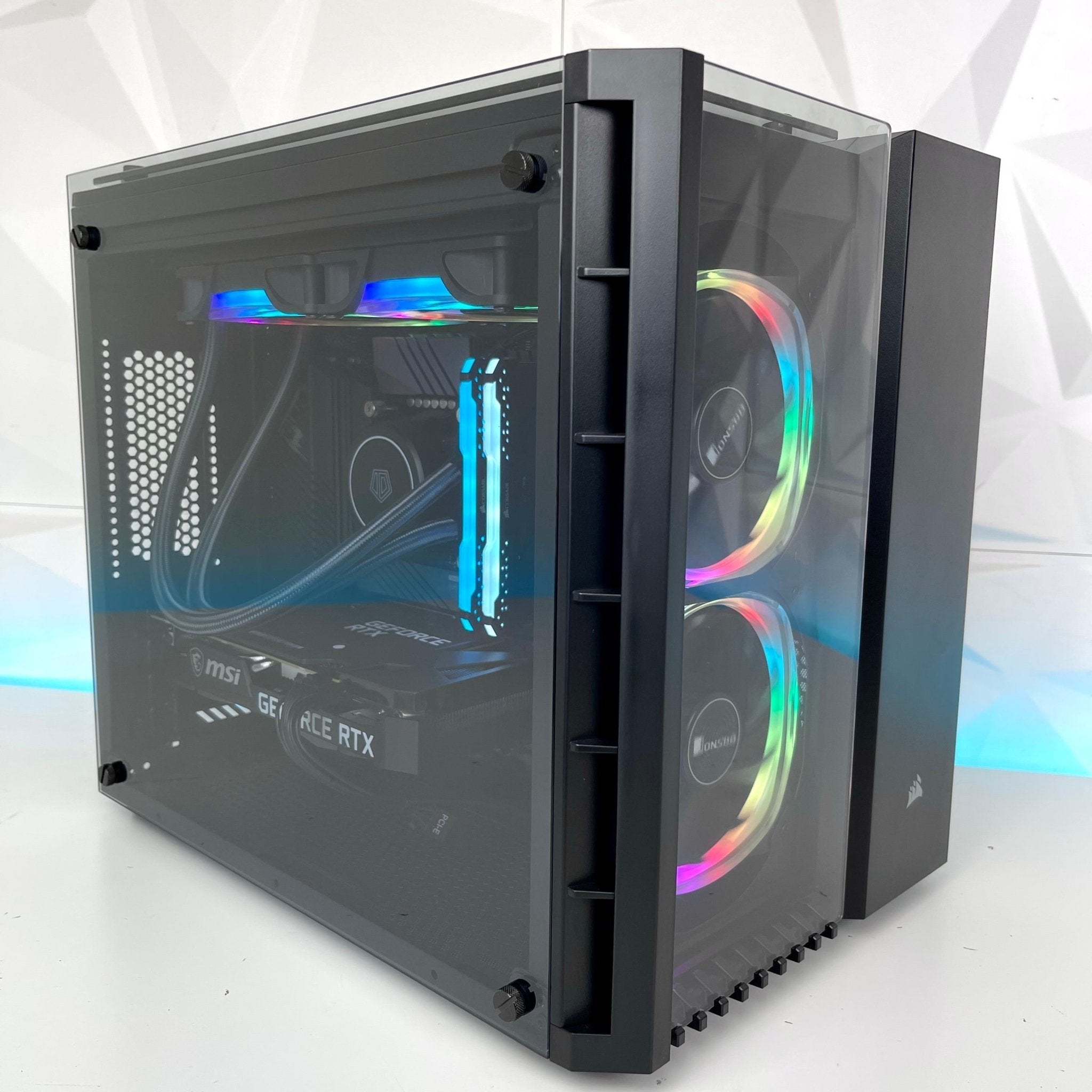 IGaming Intel Core i5/i7 14700KF | RTX 4060Ti/4070S | Crystal 280x Black - Nectostry