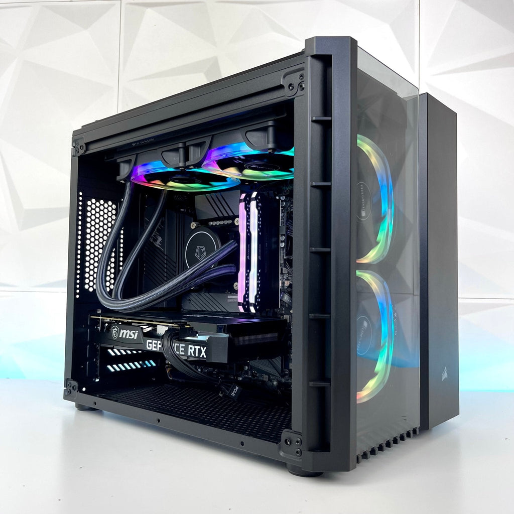 IGaming Intel Core i5/i7 14700KF | RTX 4060Ti/4070S | Crystal 280x Black - Nectostry