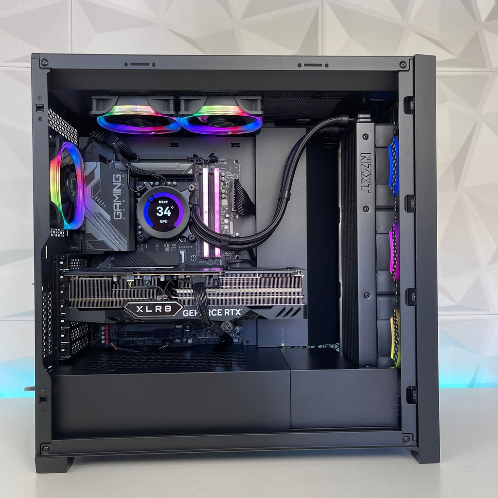 IGaming Intel Core i9 14900KF | RTX 4090 OC 24G | Corsair 5000D Black - Nectostry