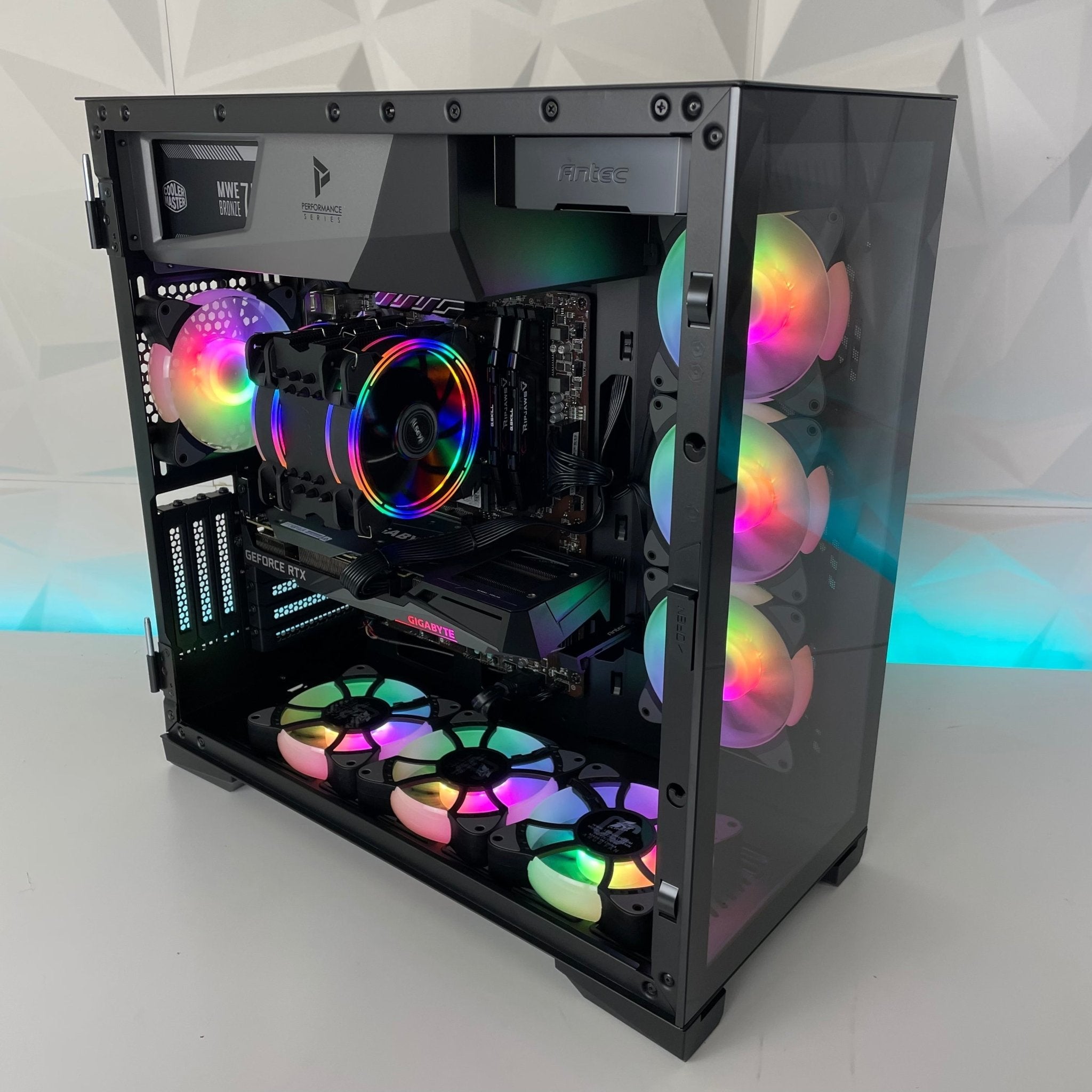 IGaming RTX 4060 Ti/ RTX 4070S | Intel 12th Gen 12600KF | P120 Black - Nectostry