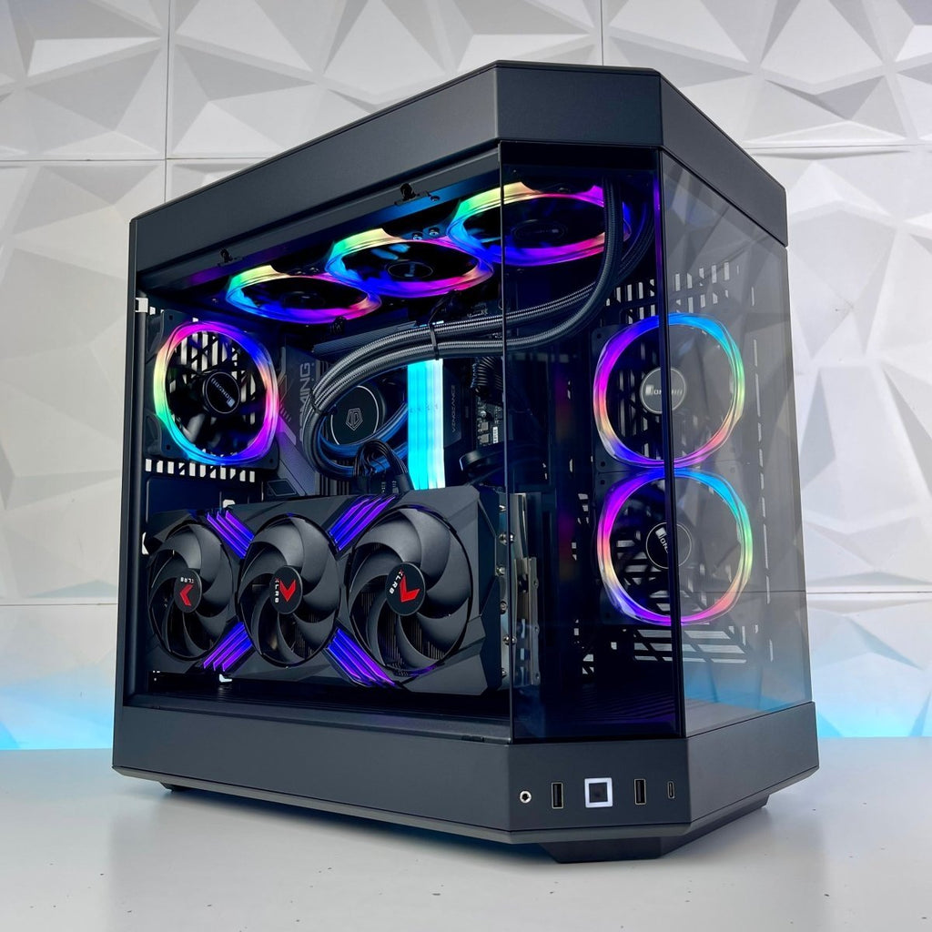 IGaming Ryzen 5/7 7700X | RTX 4060 Ti - 4070 Ti super | 32GB DDR5 Ram | Hyte 60 Pro Black - Nectostry