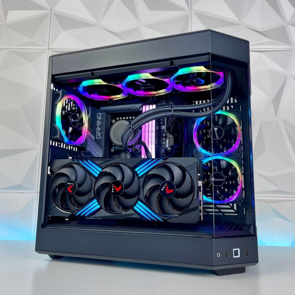 IGaming Ryzen 5/7 7700X | RTX 4060 Ti - 4070 Ti super | 32GB DDR5 Ram | Hyte 60 Pro Black - Nectostry