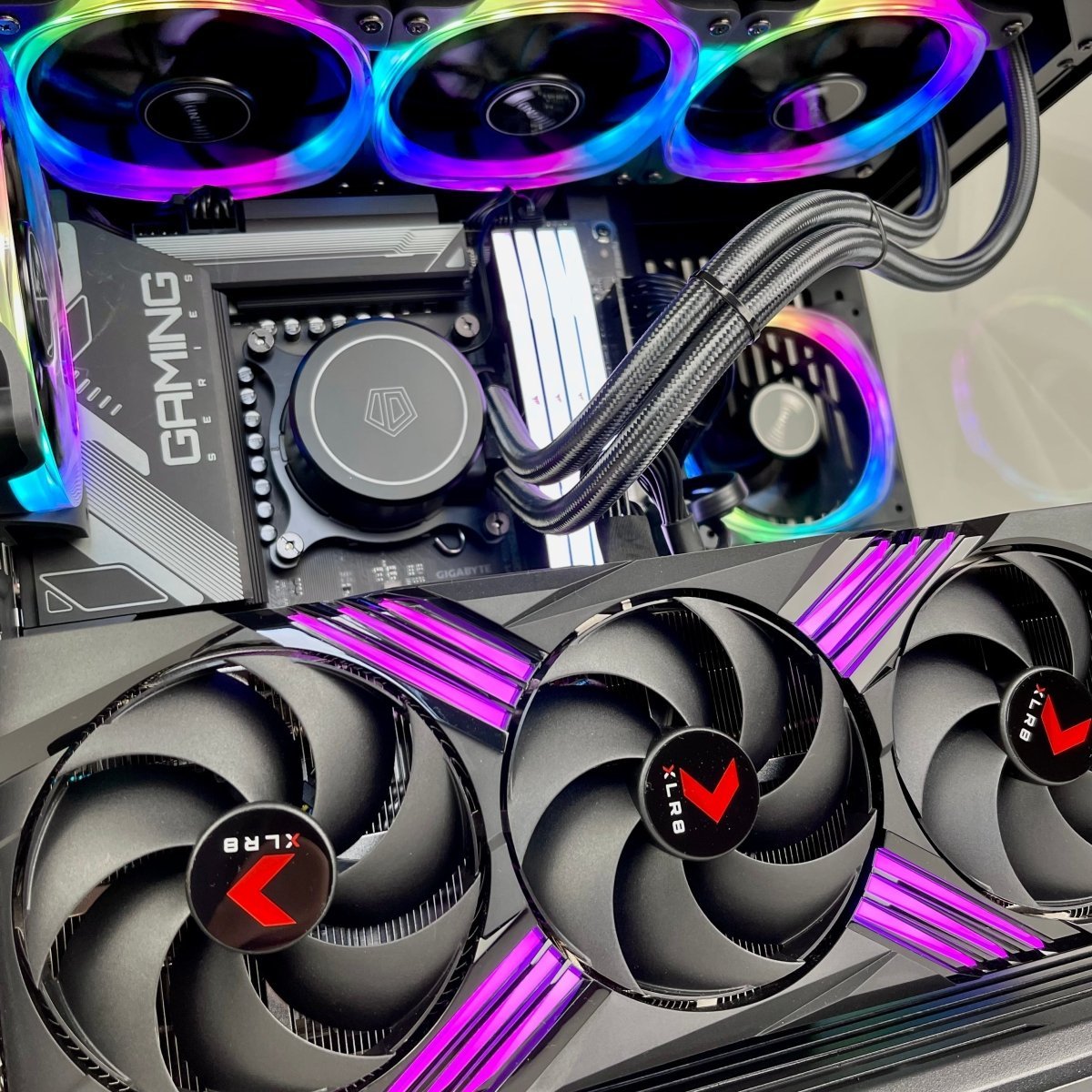 IGaming Ryzen 5/7 7700X | RTX 4060 Ti - 4070 Ti super | 32GB DDR5 Ram | Hyte 60 Pro Black - Nectostry