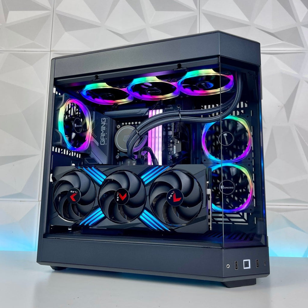 IGaming Ryzen 5/7 7700X | RTX 4060 Ti - 4070 Ti super | 32GB DDR5 Ram | Hyte 60 Pro Black - Nectostry