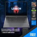 Lenovo Legion Slim 5 14APH8 82Y50043PH Gaming Laptop (Storm Grey) | 14.5” WQXGA+ (2880X1800) OLED | Ryzen 9 7940HS | 16GB RAM | 1TB SSD | RTX 4060 | Windows 11 Home | Legion Active Gaming Backpack - Nectostry