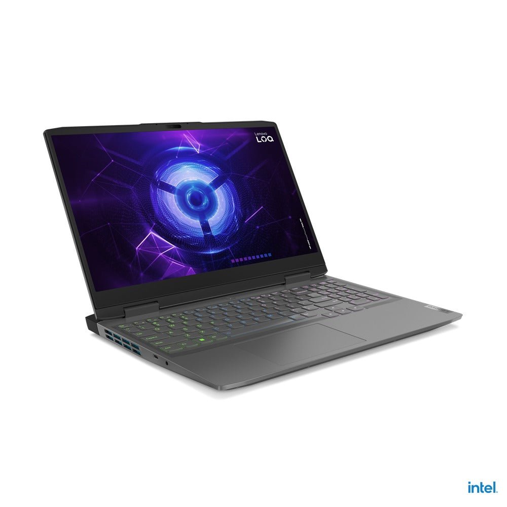 Lenovo LOQ 15IRH8 82XV001CPH Gaming Laptop (Storm Grey) | 15.6" WQHD (2560 x 1440) | i7 13620H | 8GB RAM | 512GB SSD | RTX 4060 | Windows 11 Home | MS Office H&S 2021 | Lenovo LOQ M100 RGB Mouse | Ideapad Gaming Backpack - Nectostry