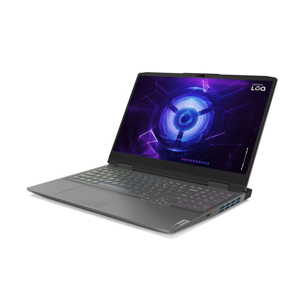 Lenovo LOQ 15IRH8 82XV004HPH Gaming Laptop (Storm Grey) | 15.6" FHD (1920x1080) 144Hz | i5 13420H | 8GB RAM | 512 SSD | RTX 4050 | MS Office Home & Student 2021 | LOQ M100 RGB Mouse | Ideapad Gaming Backpack