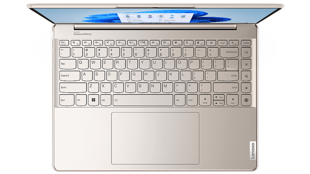 Lenovo Yoga 9I X70 82LU003LPH Laptop (Oatmeal) | 14” 2.8K OLED |  i7-1260P | 16GB LPDDR5 RAM | 1TB M.2 SSD | Intel Iris Xe Graphics | Windows 11 Home | Lenovo Yoga Sleeve | Digital Pen